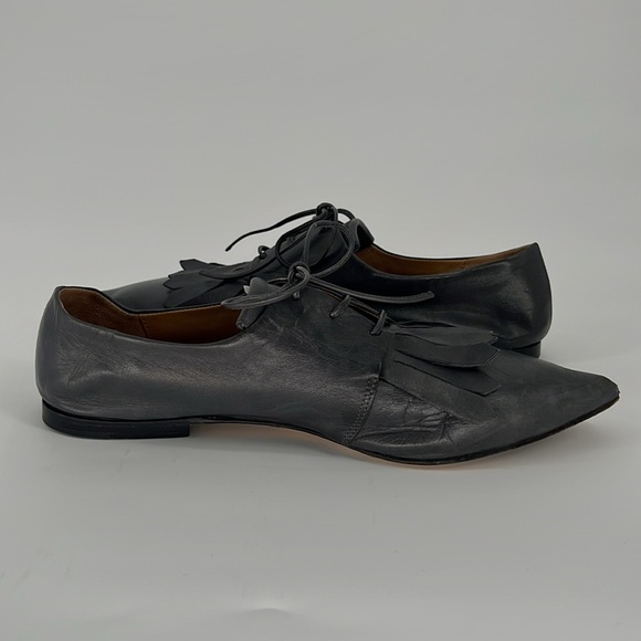 POMME D'OR Ingrid Slipper in Gray Leather Size 38 - Picture 8 of 13